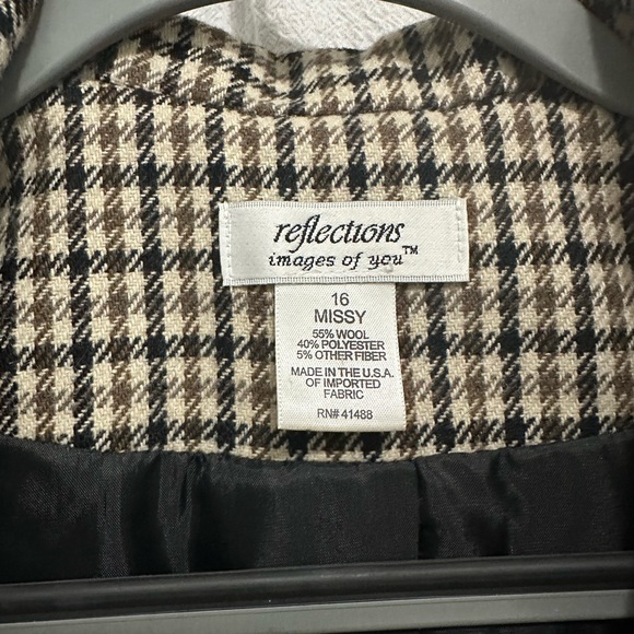 Checked blazer jacket - Picture 4 of 4